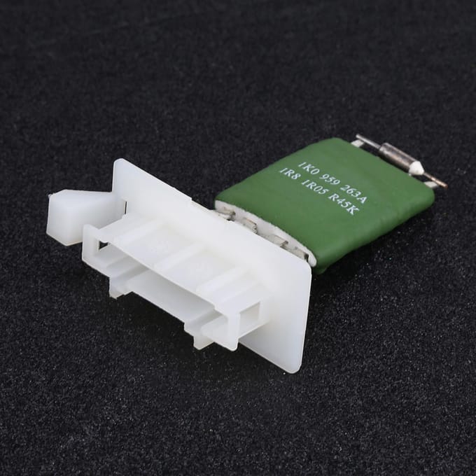 Auto Motor Kachelventilator Aanstuurweerstand voor Seat Skoda 1K0959263A white