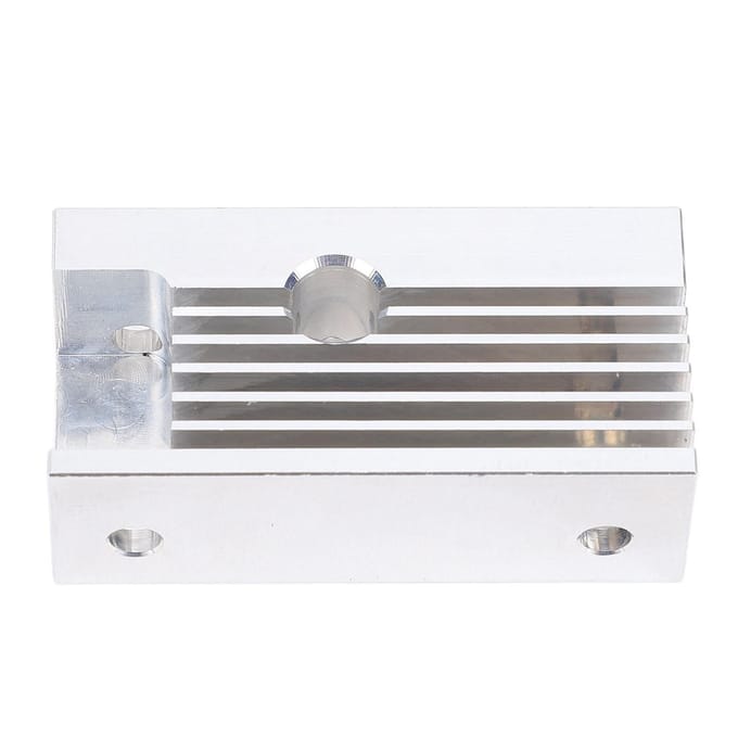 voor Sprite Extruder Heatsink Aluminiumlegering 3D Printer Hotend Koellichaam Vervanging voor Ender 3 S1 white