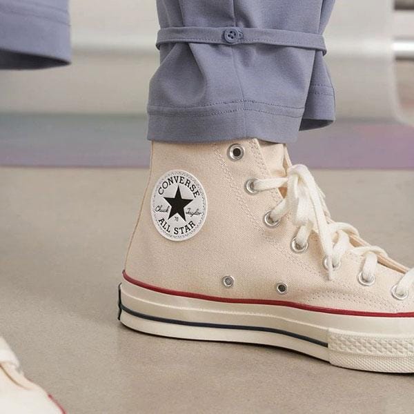Converse Chuck 70 Classique Rétro Durable Léger Toile Montante Chaussures Baskets Unisexe Blanc Cassé A162053C 41.5 white
