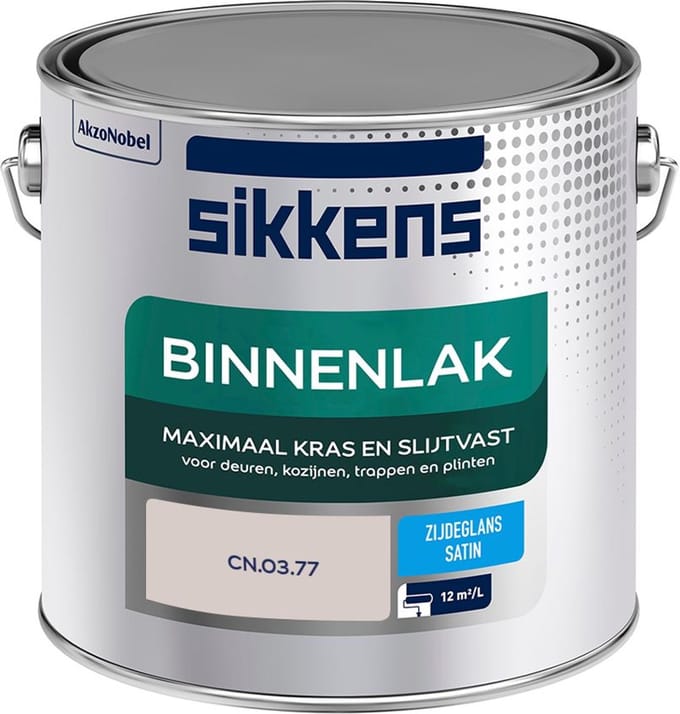 Sikkens - Binnenlak Zijdeglans - Cn.03.77 - Mengverf - 2,5 L