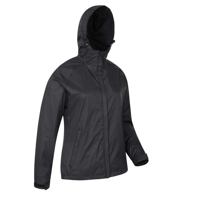 Mountain Warehouse Torrent Waterdichte Jas voor heren (Zwart)
