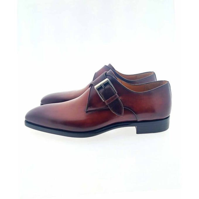 Magnanni 23040 gesp schoenen middelbruin, 41 / 7