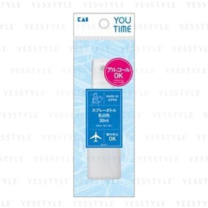 KAI - You Time Spray Bottle Milky White 30ml 1 pc
