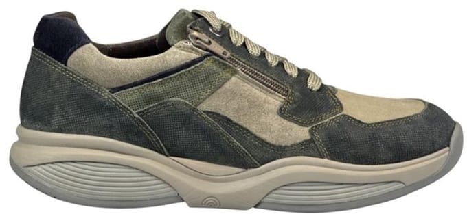 Xsensible -Heren - groen olijf - sneakers - maat 41