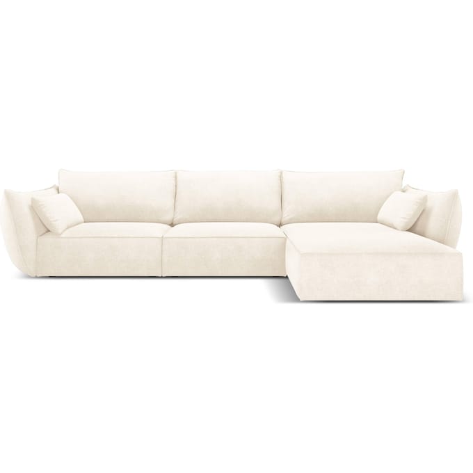 Hoekbank Vanda rechts chenille | Mazzini Sofas