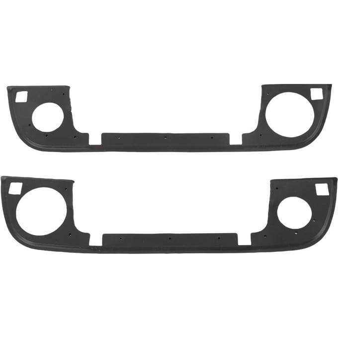 2 STUKS Buitendeurhandvat Cover Afdichtingsring Voor Links Rechts Plastic 51218122441 Vervanging voor E32 E34 E36 white