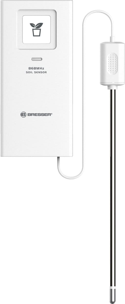 Bresser Weerstation Sensor - Bodemvochtigheid en Bodemtemperatuur - Tot 150 Meter Bereik