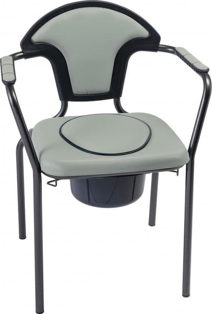 Herdegen Toiletstoel Incl Emmer Grijs