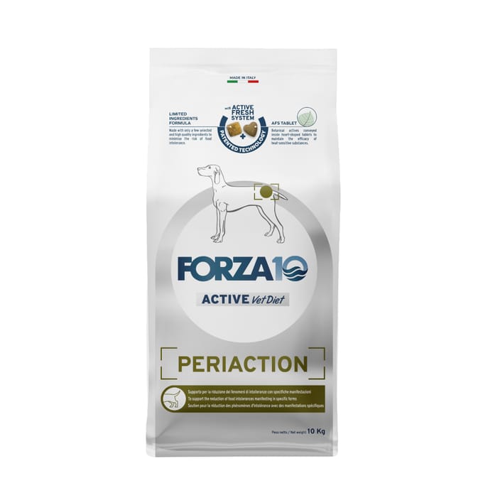 2x10kg Forza 10 Periaction Active met Vis Hondenvoer Droog