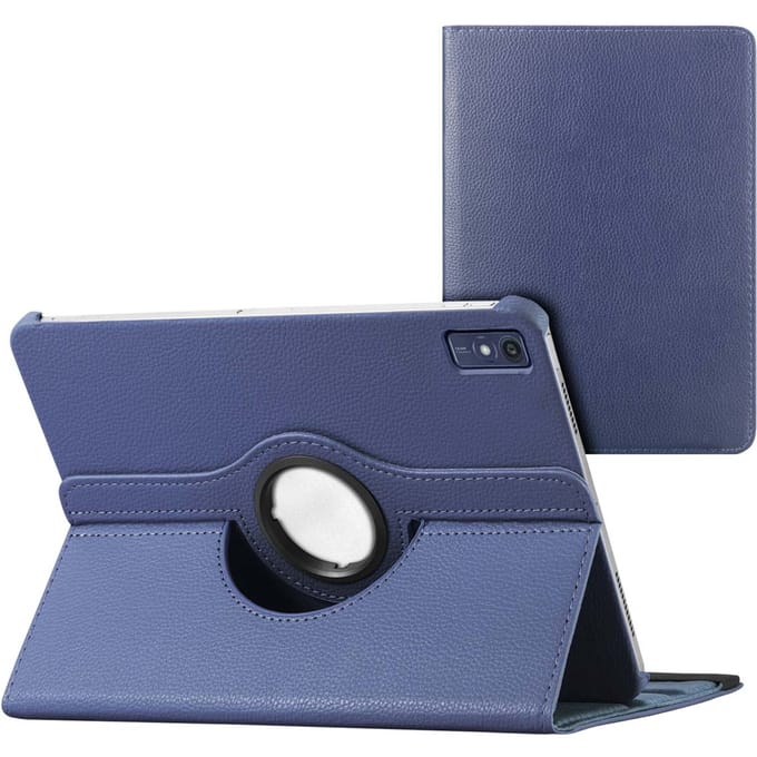 imoshion 360° draaibare Bookcase voor de Lenovo Tab M10 5G - Donkerblauw