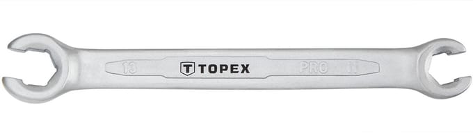 Topex Serie - Pijpsleutel - 11 en 13 mm - Chroom-vanadiumstaal