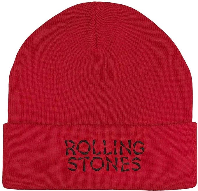 The Rolling Stones - Hackney Diamonds Logo Beanie Muts - Rood