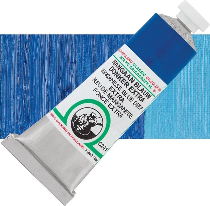 Oil paint Old Holland 40ml – 241 Manganese Blue Deep