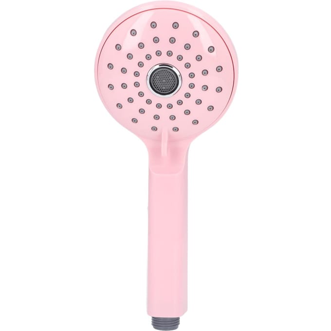 Drukdouchekop ABS Handheld Twee standen Hogedrukdouchesproeier Voorkomt spatten kersenroze kleur