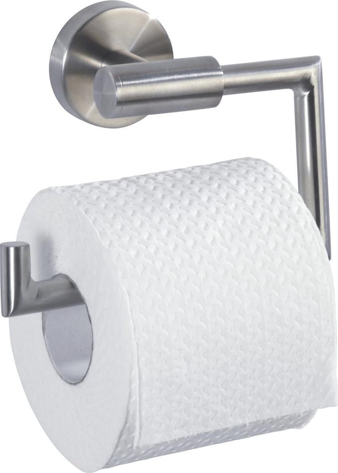 Wenko Toiletrolhouder 15 X 10,5 Cm Rvs Matzilver
