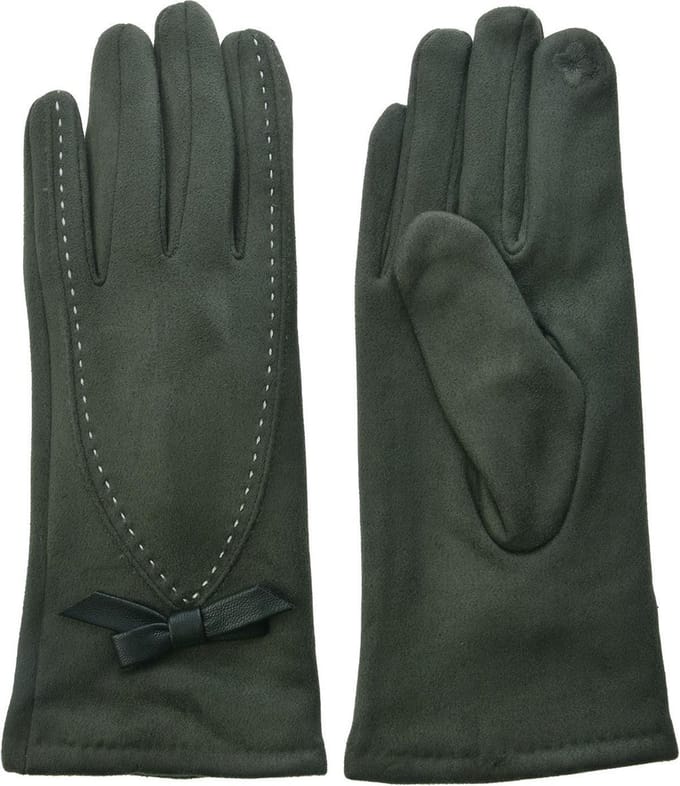 Juleeze Handschoenen Winter 8x24 cm Groen Polyester