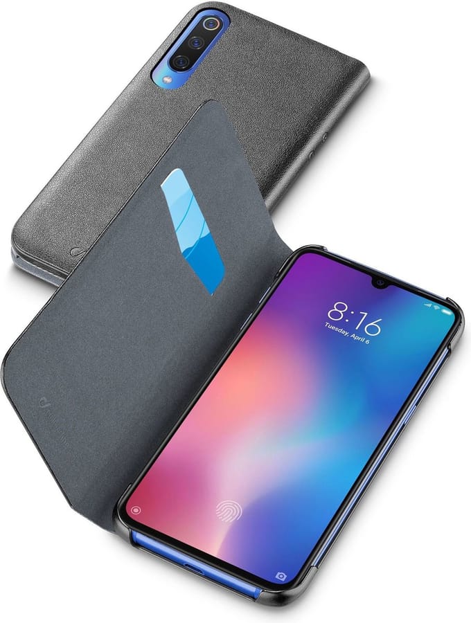 Cellularline Book mobiele telefoon behuizingen 16,2 cm (6.39") Portemonneehouder Zwart