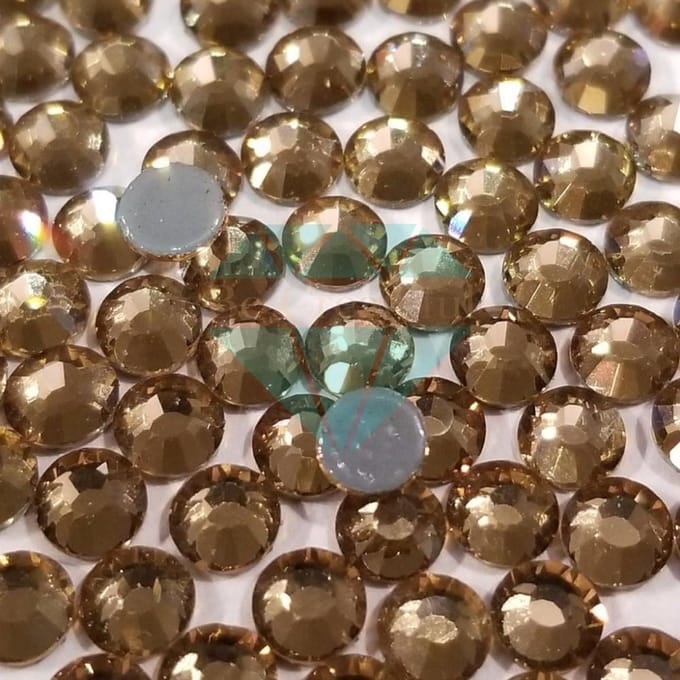 Strass steentjes HQ 5 A Hotfix Lt Topaz SS20