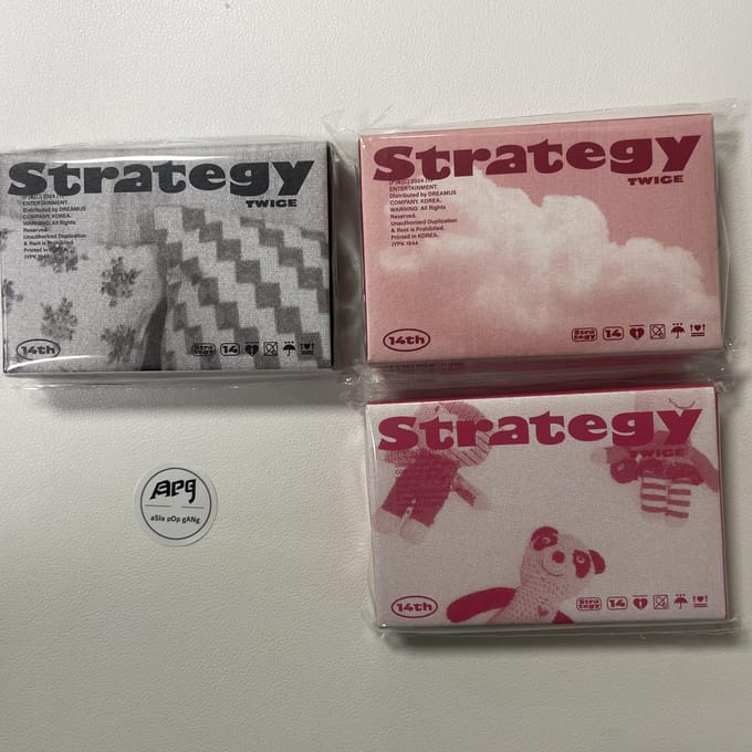 PLATFORM NEMO TWICE - [STRATEGIE] 14e mini-album Set