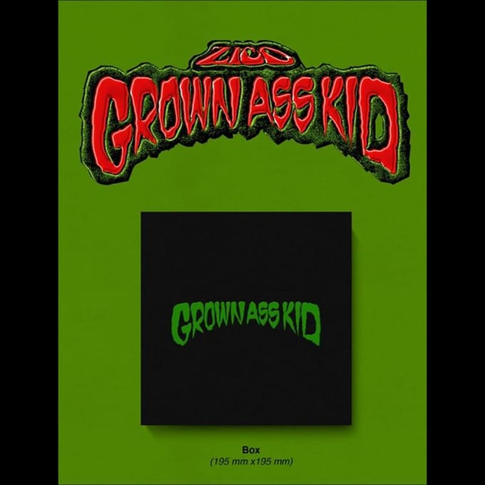 ZICO [Grown Ass Kid] 4e Mini Album 1ea black
