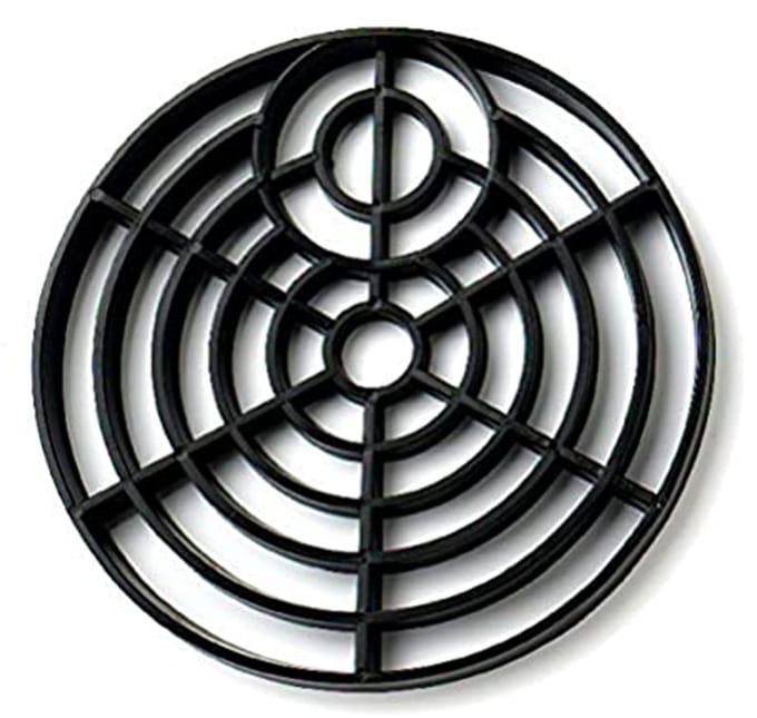 Ronde Rooster 150 mm - Zwart (Verpakking à 2)