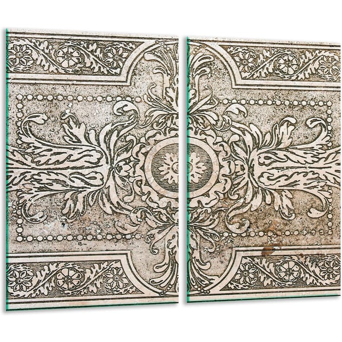 TMK ArtDeko - Snijplank - Glas - 2x 30x52cm - Mozaïek