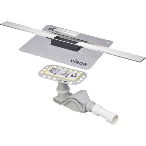 Viega Advantix Cleviva shower drain w. Advantix insert Visign C1, model 4981.10, 80 cm 794460