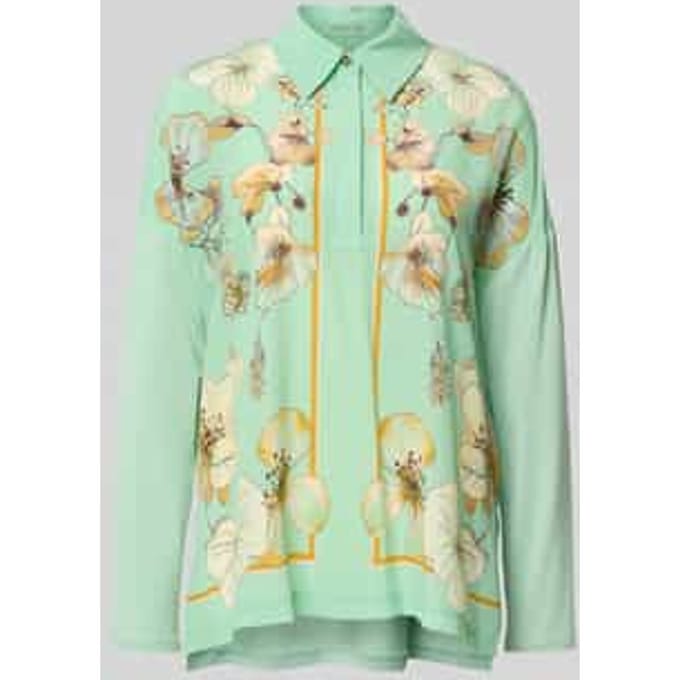 relaxed fit blouse met bloemenprint