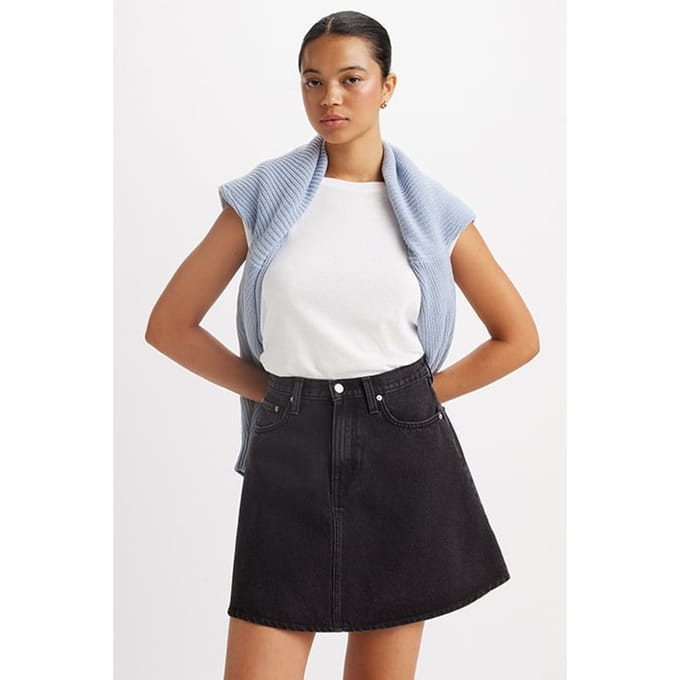Levi's Mini Denim Skirt Black Taglia: W27 | Gonne di jeans Outlet | Donna | Blu
