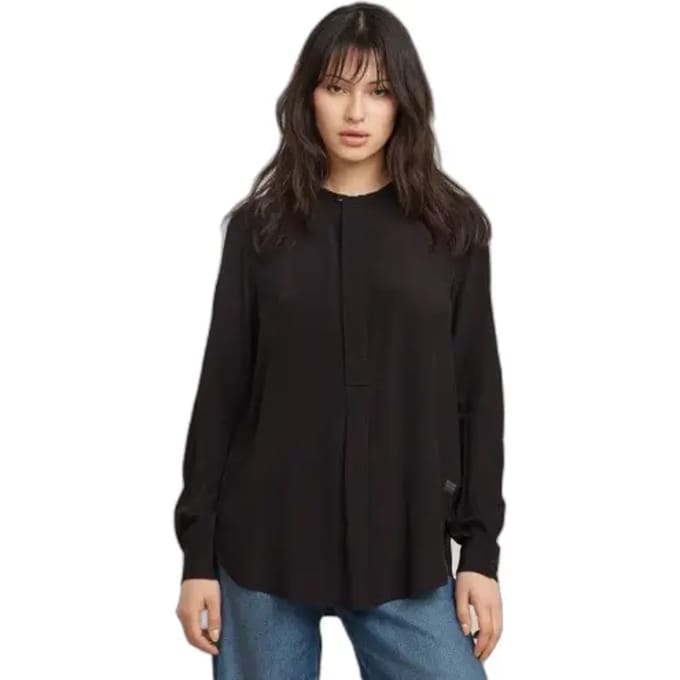 Damesblouse met lange mouwen G-Star Half Placket