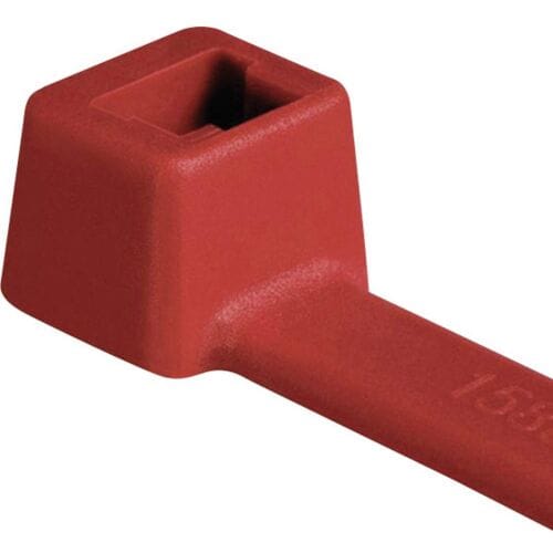 HellermannTyton 116-08012 T80R-N66-RD-C1 Kabelbinder 210 mm 4.60 mm Rood 100 stuk(s)