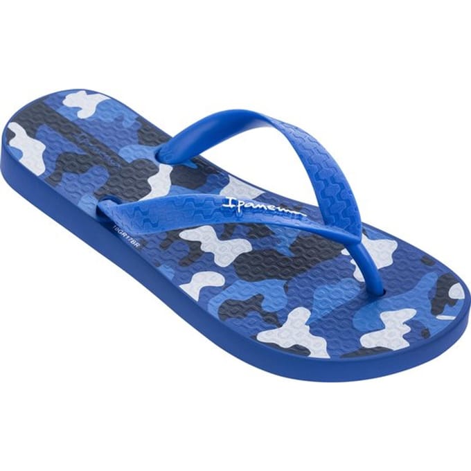 Ipanema Classic VI Kids slipper voor jongens - blue/white - maat 27/28