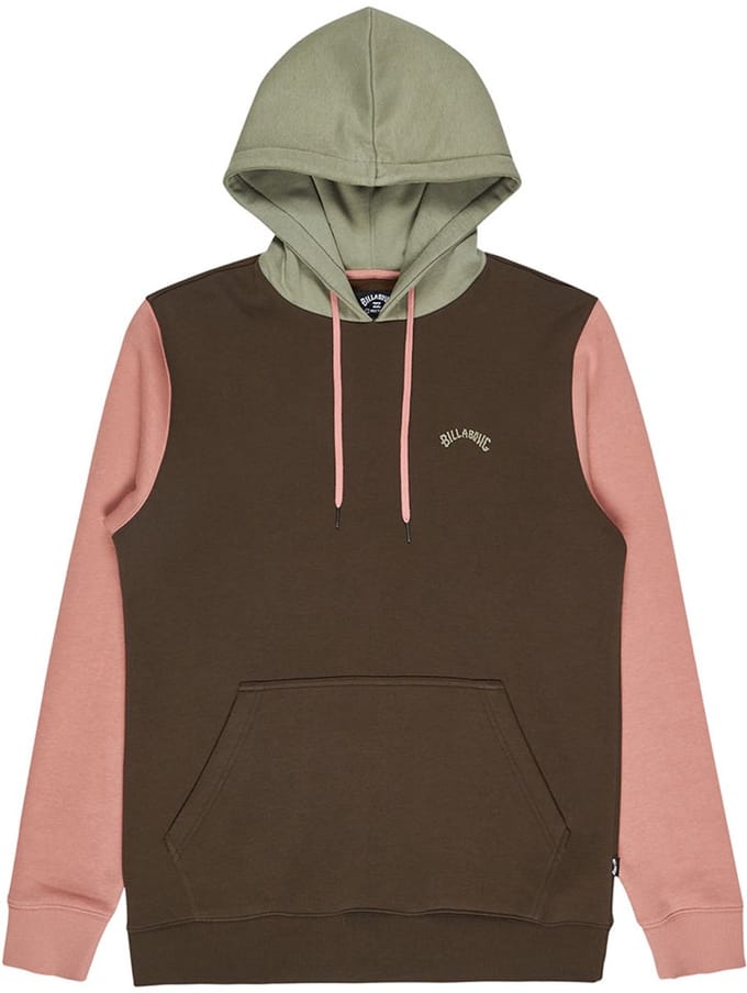 Billabong Arch Block Hoodie Groen M Man
