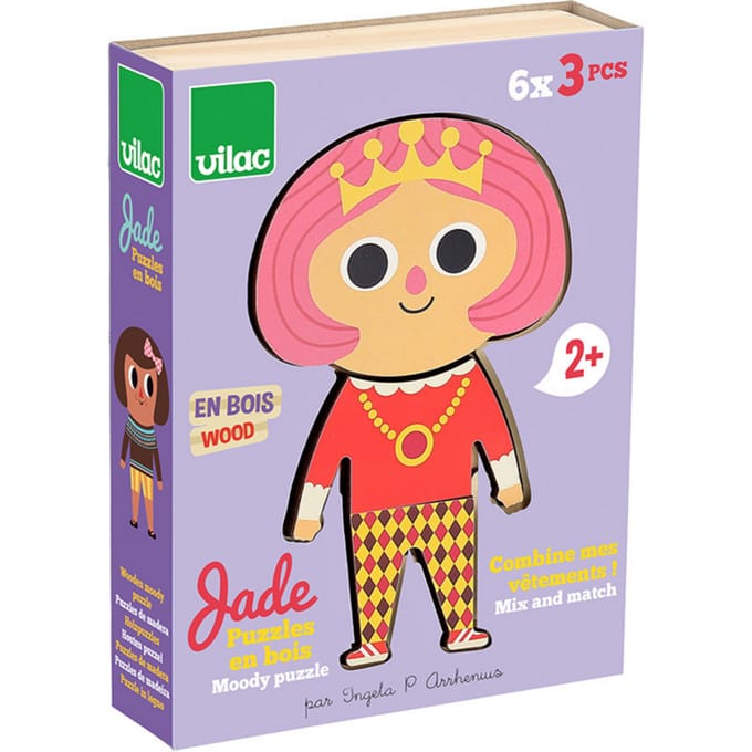 VILAC puzzel dress up Jade 2 jr+