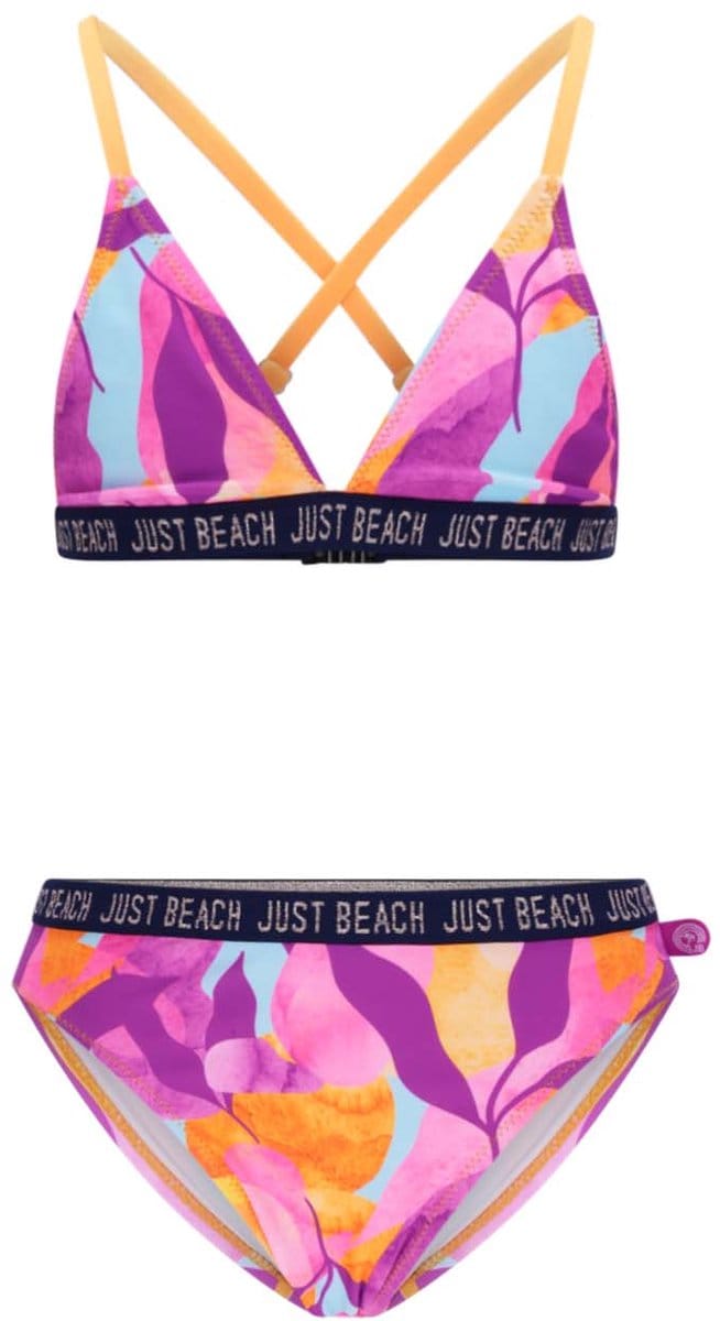 Just Beach - Bali Just Beach girls triangle bikini - Abstract - Maat 110-116