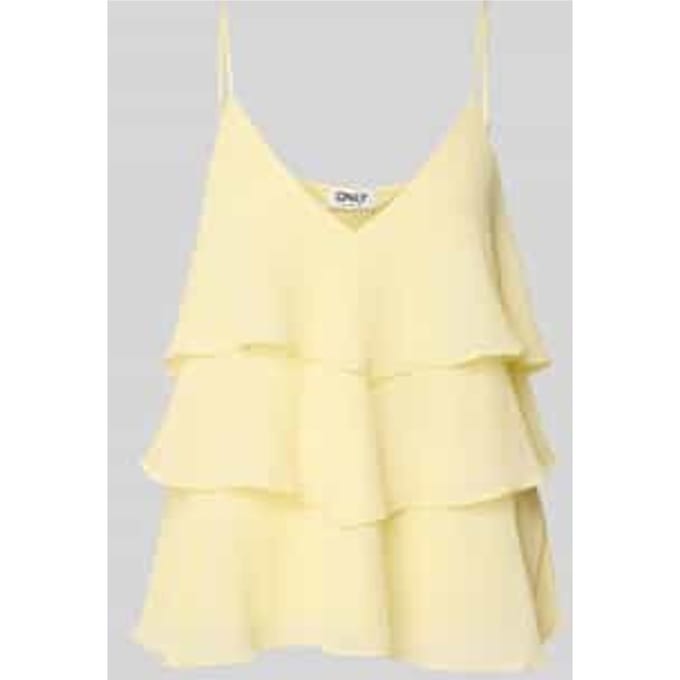 ONLY - ONLLINN LIFE FLOUNCE SINGLET WVN NOOS Dames Top