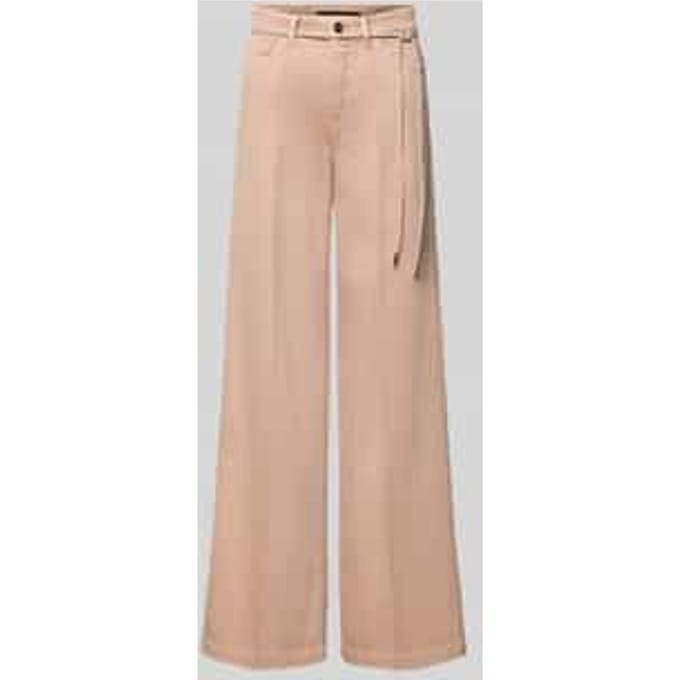 Wide leg jeans met 5-pocketmodel