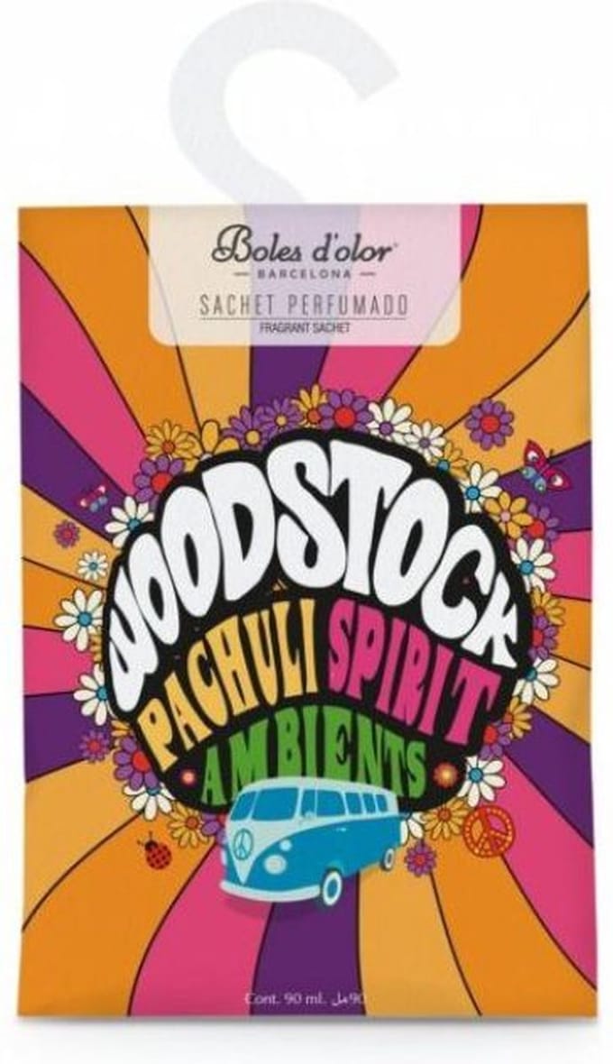 Boles d' Olor Geurzakje Woodstock 4 stuks