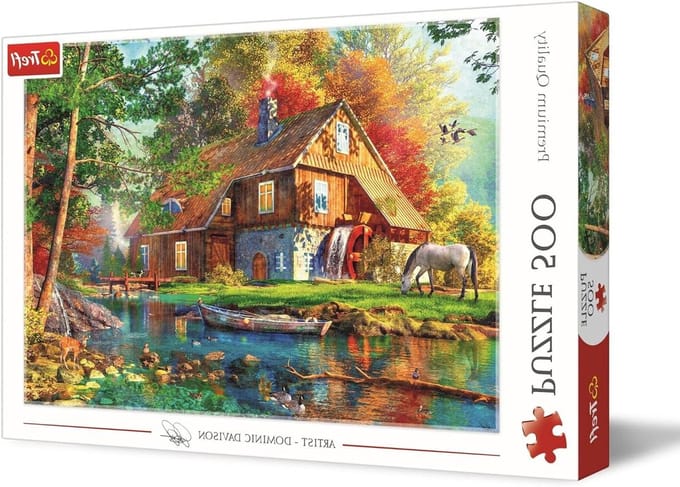 Legpuzzel Rivierhut - 500 Stukjes Puzzel - Creatief Amusement - Lichtreflectievrij Papier - 480 x 340 mm - Multicolor