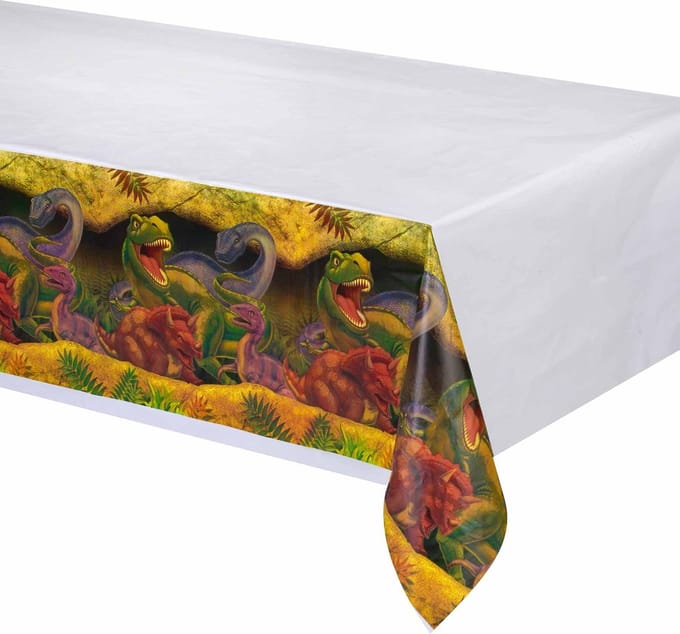 BIGIEMME SRL - Verjaardag tafelkleed dinosaurus