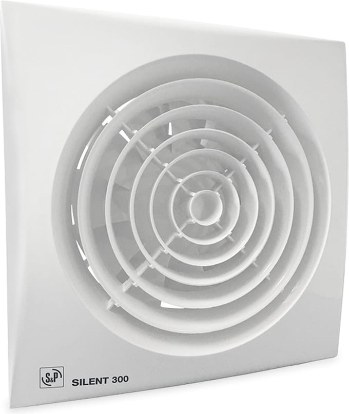 Soler & Palau Silent-300 CRZ Badkamerventilator 150mm - Met Timer - 260 m³/h - 32dB - IP45