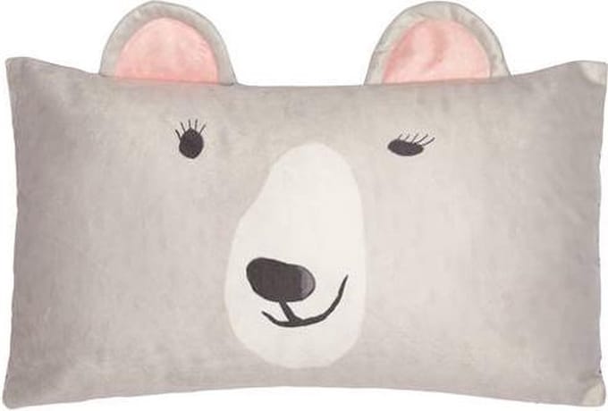 Covers & Co Yuki - Sierkussen - 30x50 cm - Grey