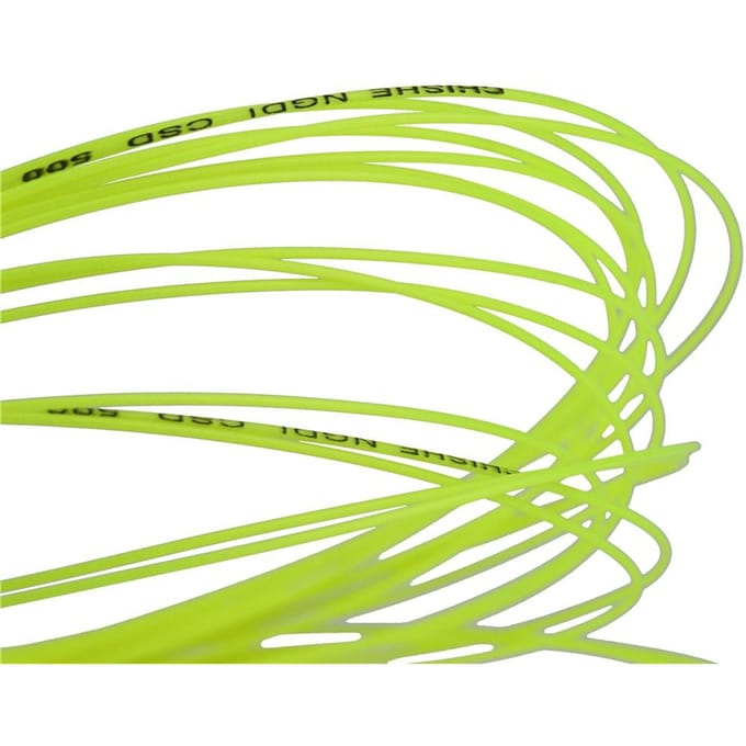 10m Duurzaam Nylon Hoge Flexibiliteit Badminton Racket Racket Snaar Lijn(Fluorescerend Groen) beige
