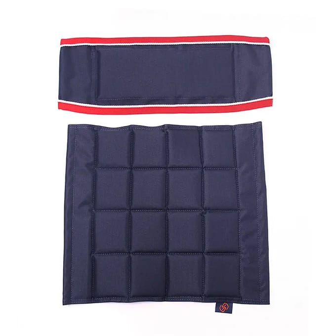 Stoelkussen met twee klittenbanden One Equestrian