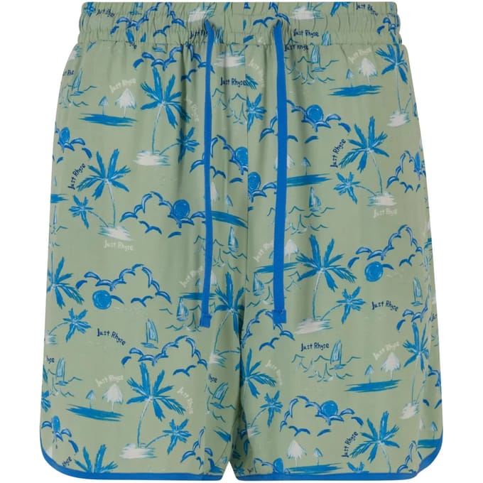 Just Rhyse - Waikiki Korte broek - M - Groen