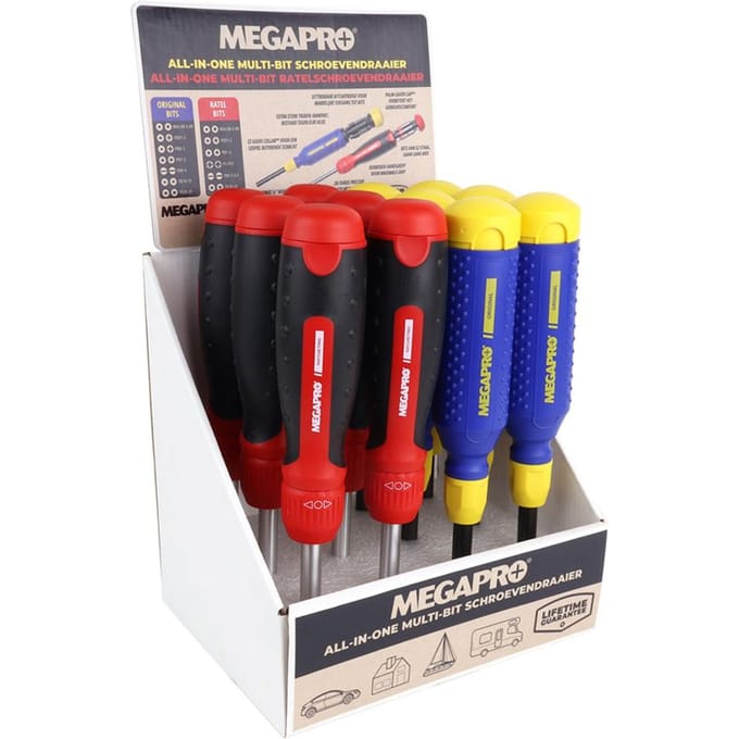 Megapro multibitschroevendraaier mix dis