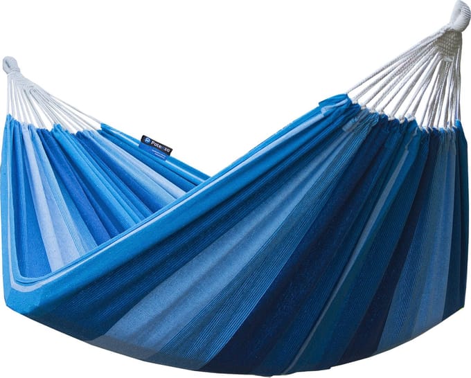 Hangmat - 1 persoons XL- EXTRA STEVIG - UV bestendig - Blauw - Singa
