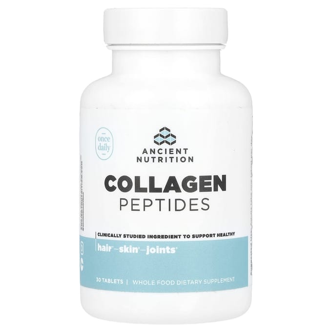 Nutrition Ancienne, Peptides de Collagène, 30 Comprimés