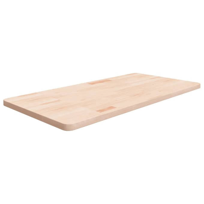 vidaXL - Wastafelblad - 100x50x2,5 - cm - onbehandeld - massief