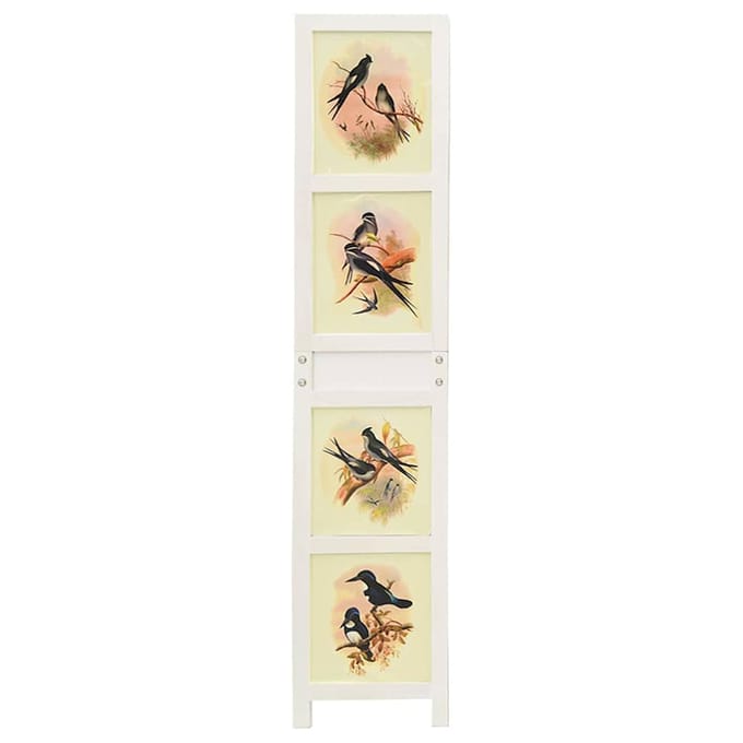 vidaXL - Romdivider - Paneel - Wit - 212 - x - 165 - cm - MDF